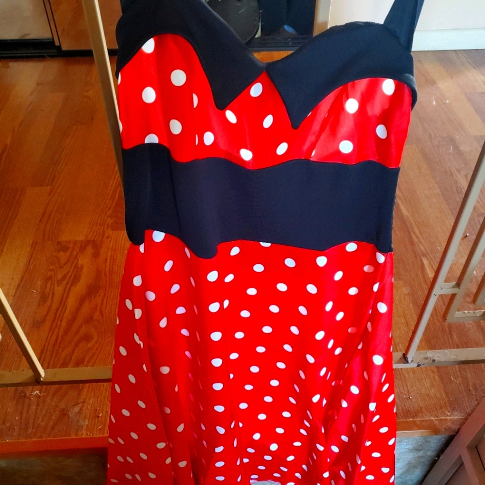 Halter swing dress